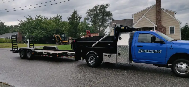 Speakman truck and equipment trailer